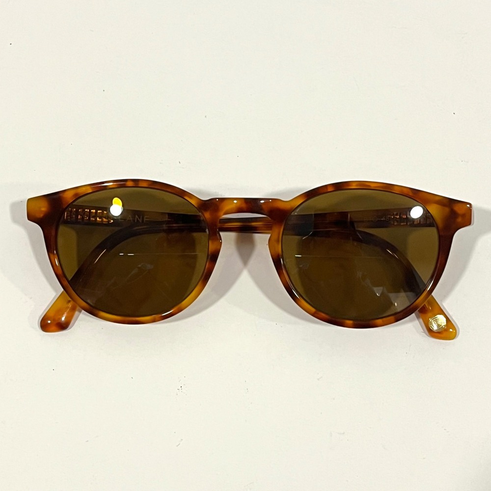 Glen Lane Vernor Tortoise Shell Round Bifocal Eyeglasses Sunglasses Frames Only